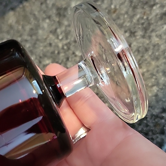 Red vintage Luminarc glassware bundle stamped France, 6 large, 6 small - Picture 5 of 9